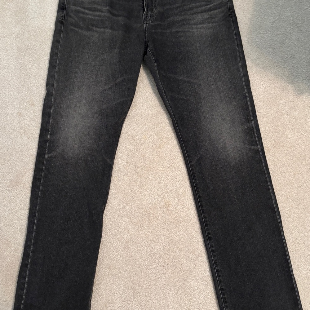 AG EVERETTE Men's Black Jeans
